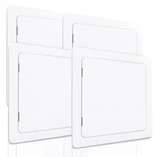 Morvat 12x12 Access Panel with Hinged Door for Drywall & Ceiling, 4 Pack