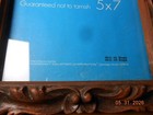 VTG 1970's FAUX WOOD 5 X 7 INCH PICTURE FRAME INTERCRAFT CORP CHICAGO — photo 2