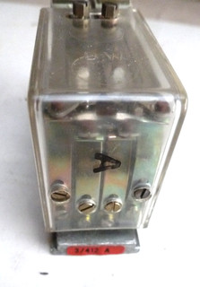 GPO STROWGER HIGH SPEED TYP 3/412 RELAIS MIT ZWEI 53 OHM SPULEN 2 PLATIN C/0
