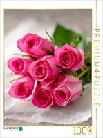 Puzzle Calvendo Bouquet De Roses Roses Pastel | 1000 PièCes, Format Assemblé 64