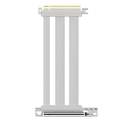 GLOTRENDS 200mm PCIe 5.0 Riser Kabel für RTX5090 RTX4090 RX9070 200mm, weiß