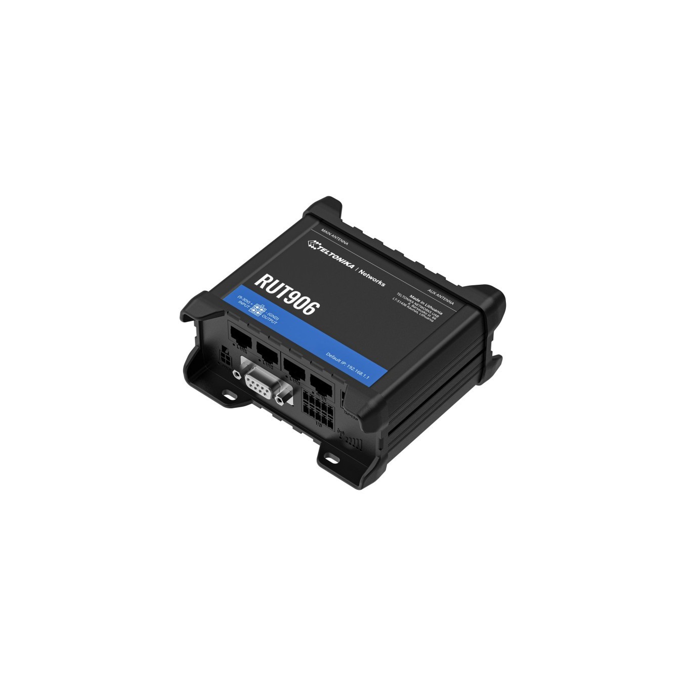 Teltonika Nero Router Rut906 4G/Lte Rs232/Rs485, Router, - Immagine 6
