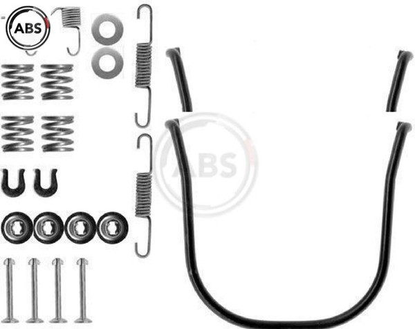 A.B.S. 0634Q ZubehöRsatz FüR Bremsbacken ZubehöRsatz Bremsbacken FüR Nissan-image