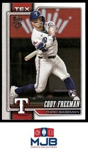 2026 Topps Cody Freeman Rookie #224 Texas Rangers