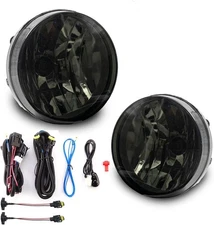 Fog Lights Compatible with 2007-2013 GMC Sierra 1500 2007-2014 Somke 