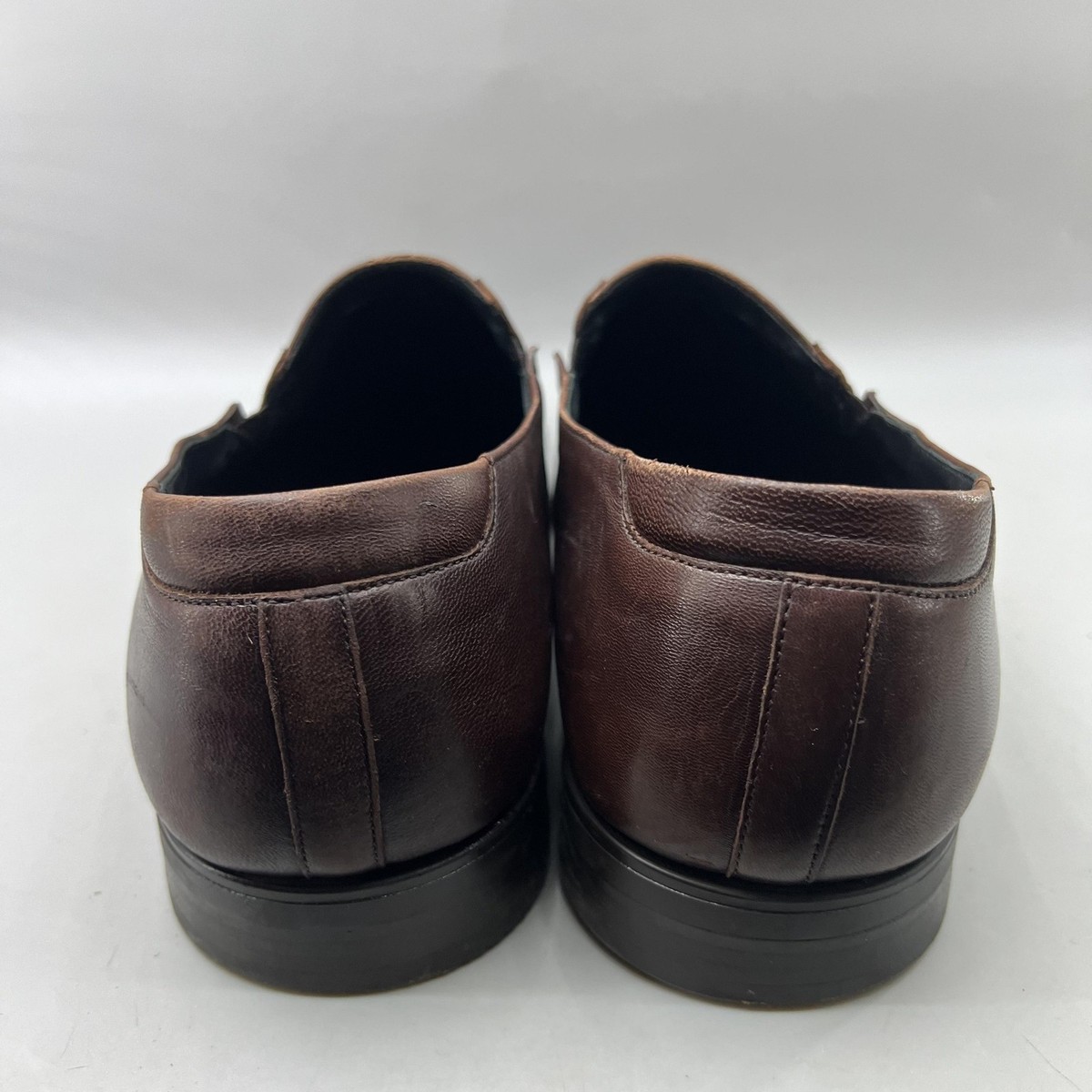 Magnanni Linea Merino Slip On Loafers Men Size 11.5 Brown 