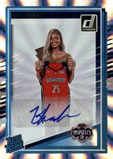 2025 Donruss WNBA Rated Rookies Signatures Holo Laser #94 Kiki Iriafen Auto
