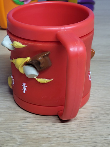 Walt Disney Beauty And The Beast 1992 Pizza Hut Promotional Mugs - Picture 19 of 22