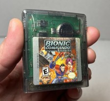 Bionic Commando Elite Forces Nintendo Game Boy Color GBC Authentic - Rare Tested image