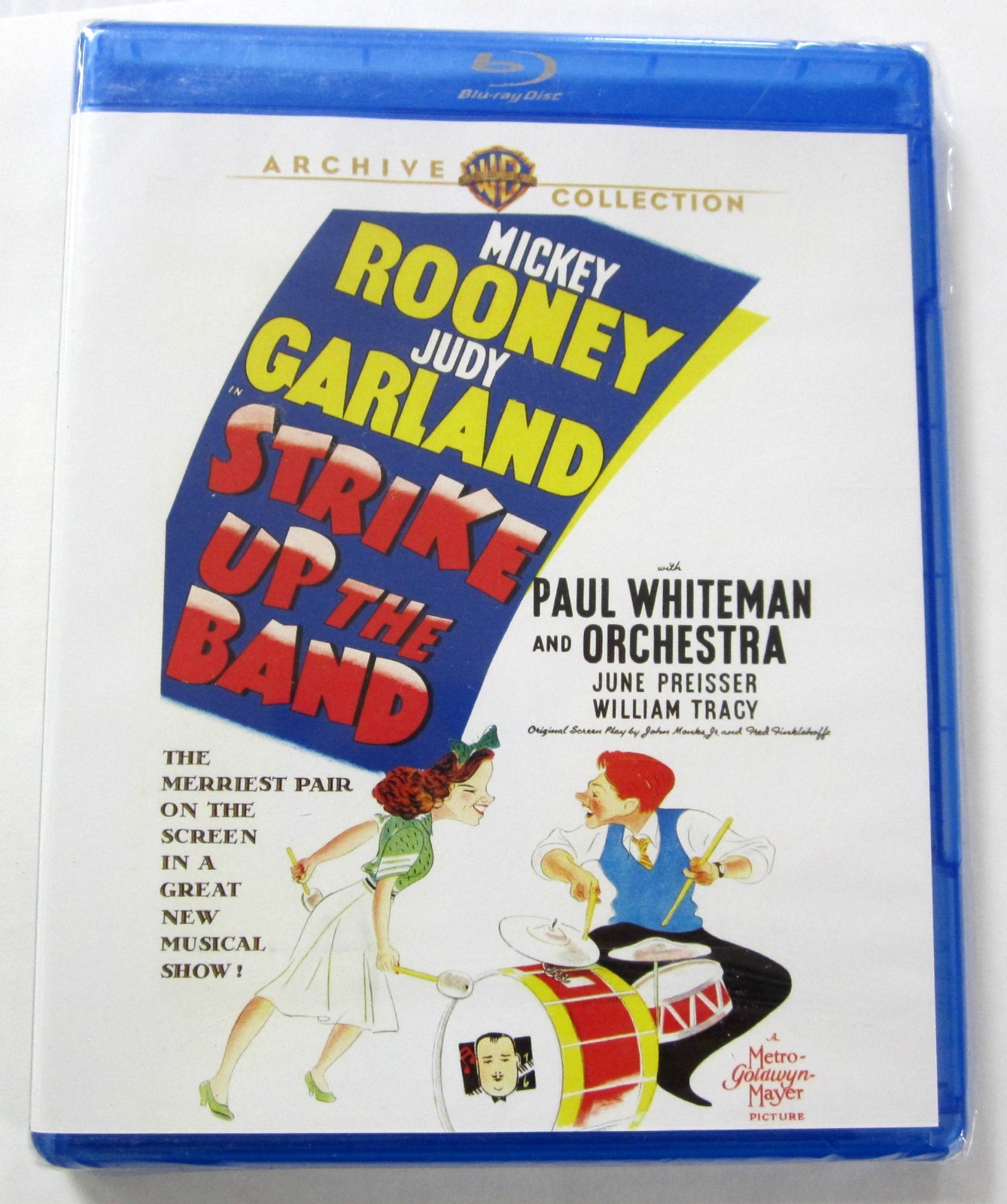 Strike Up the Band (1940) NEW SEALED Blu-Ray MUSICAL Paul Whiteman Orchestra