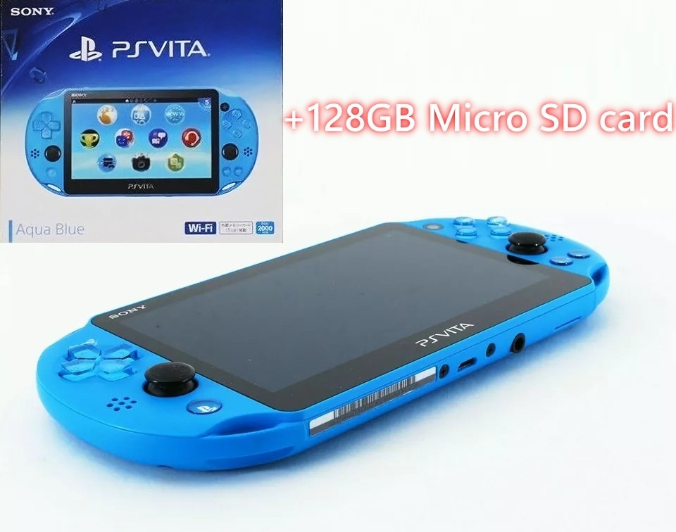 Sony PS Vita PCH-2000 Console 3.65 Region Free Version, 128GB +