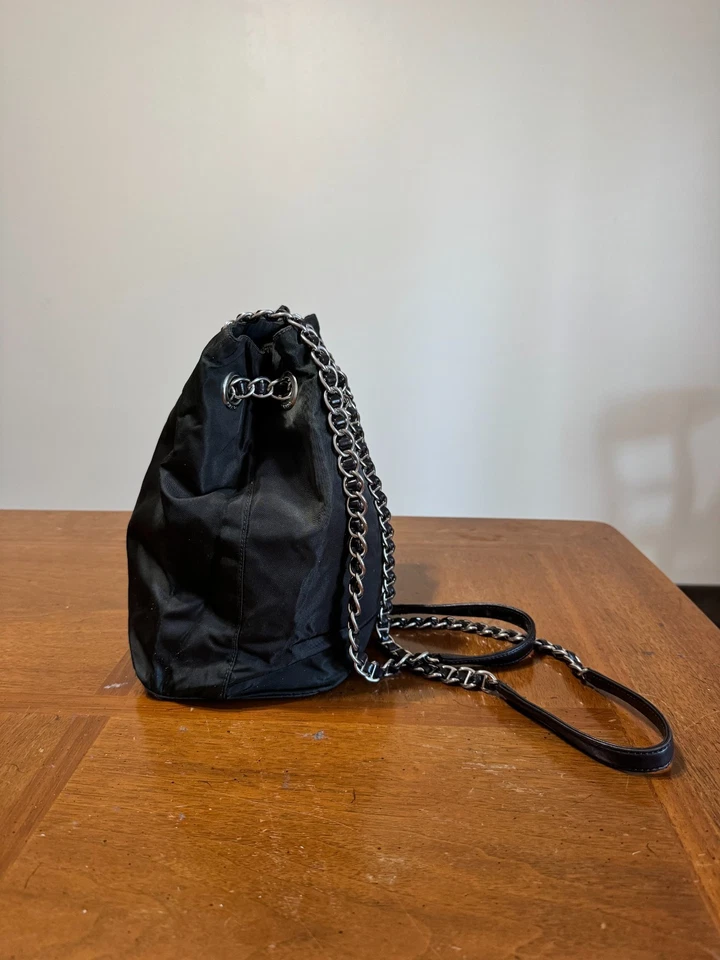 Prada Bucket Purse Black - Image 4 of 4