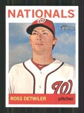 2013 Topps Heritage #56 Ross Detwiler Washington Nationals 51559