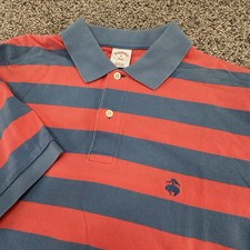 Brooks Brothers 346 Performance Polo Shirt Men's Sz Medium S/S Original Fit
