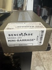 Benchmade Mini Barrage Gold Class - DLC S90V 2.91in Purple Haze CF 585BK-251