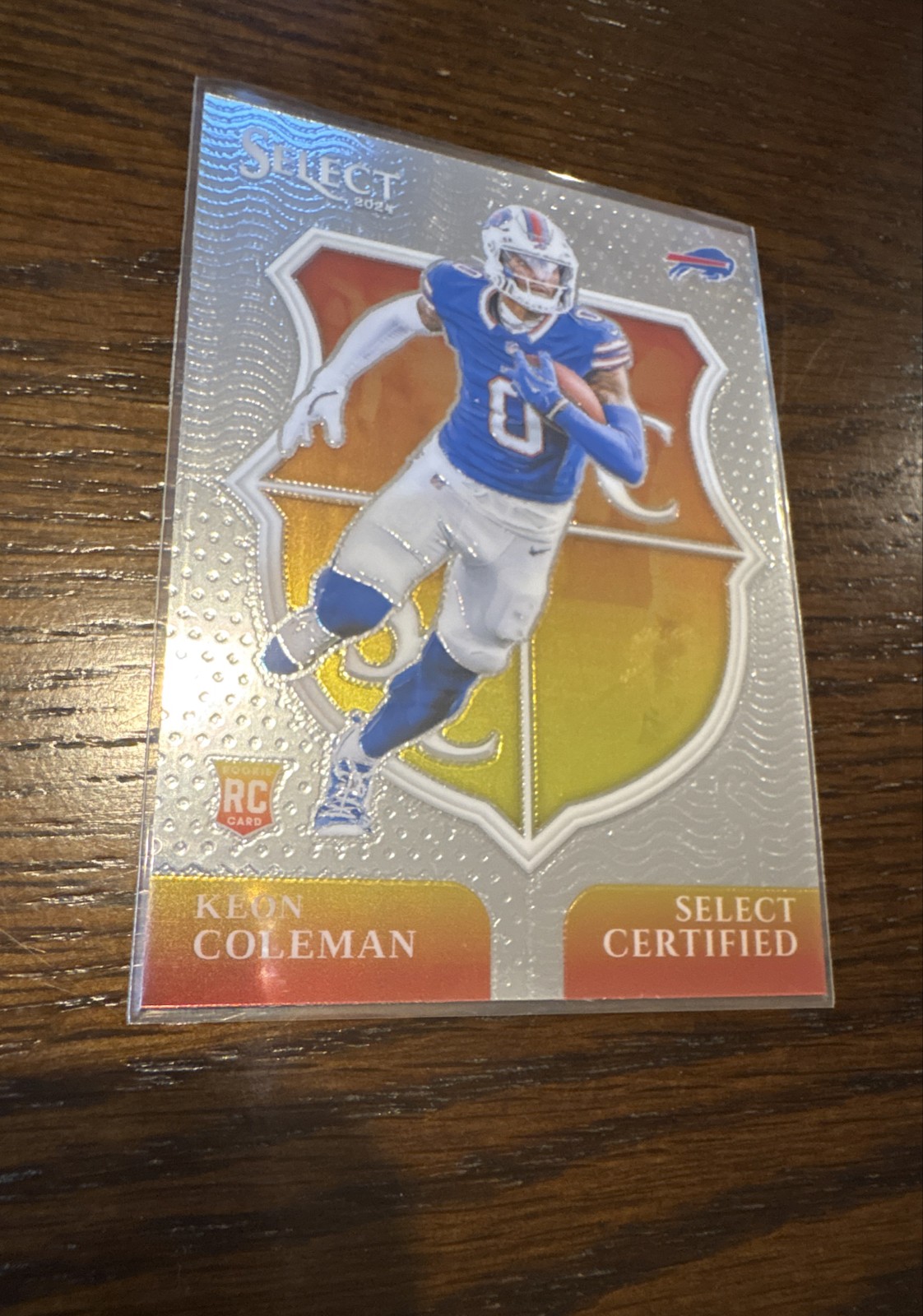 2024 Panini Select - Select Certified Rookies Keon Coleman #13 (RC)