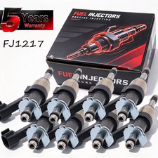 8PCS 12668390 Fuel Injectors For 2017 Chevrolet Silverado 1500 ELECTRIC FJ1217