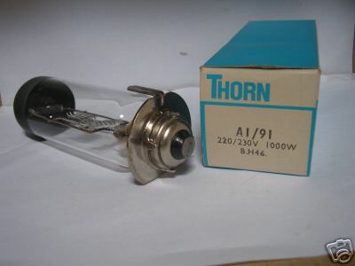 Thornlampe A1 /91 220/230V 1000W