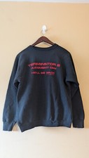Vintage Terminator 2 Judgment Day Movie Promo T2 Sweatshirt Sz L 90s 20x23