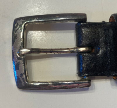 Brooks Brothers 346 Genuine Leather Belt Black M Brooks Brothers 346 Mens Size 38 Genuine Leather Black Made  main image 2