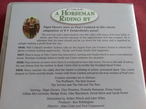 A Horseman Riding By DVD 1978 Complete TV Mini Series Delderfield LIKE NEW UK - 第 18/24 張圖片