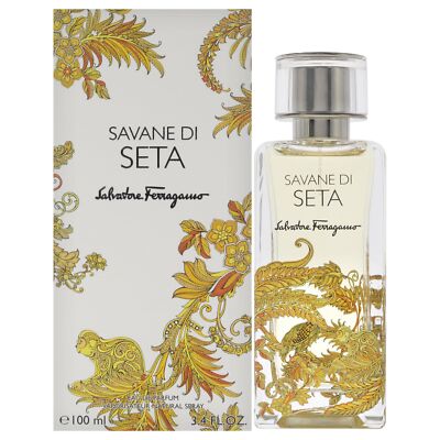 Salvatore Ferragamo Savane Di Seta for Unisex - 3.4 oz Eau De Parfum Spray