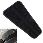 Black Rubber Motorcycle Tank Pad Sticker Protector Motorbike Fit For Triumph AU