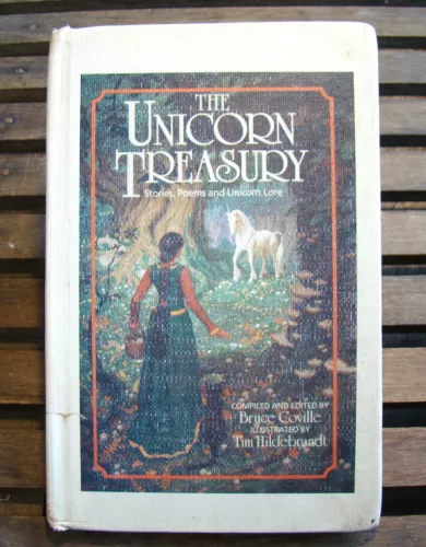 The Unicorn Treasury ~1988~ Coville Hildebrandt Narnia L'Engle Stories Poetry 🦄