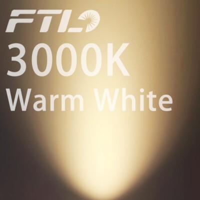 12-PCS FTL MR16 LED Bulbs GU5.3,Spot light Bulbs 5W(=50W) 40 Degree 3000K /5000K