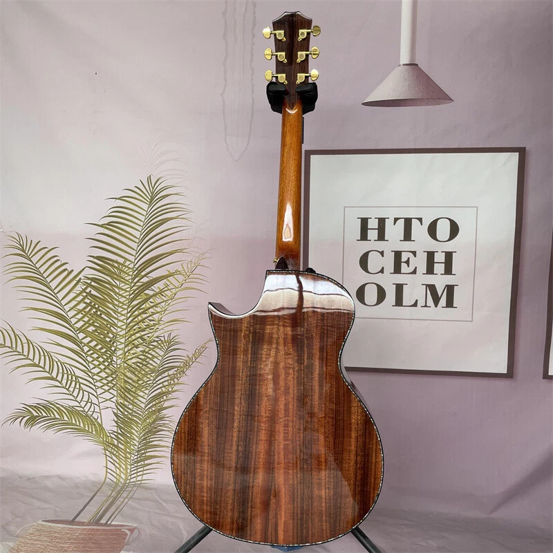 Cutaway PS14 Acoustic Electric Guitar Full Koa Solid Top Rosewood Fingerboard - Image 4 of 4