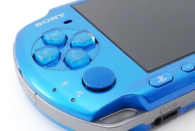 SONY Playstation Portable PSP-3000 Vibrant Blue Console Box set tested –  Hakushin Retro Game shop