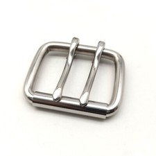 Roller Buckle Stainless Steel Rolling Bar Buckle Dog Collar Fasten Buckle