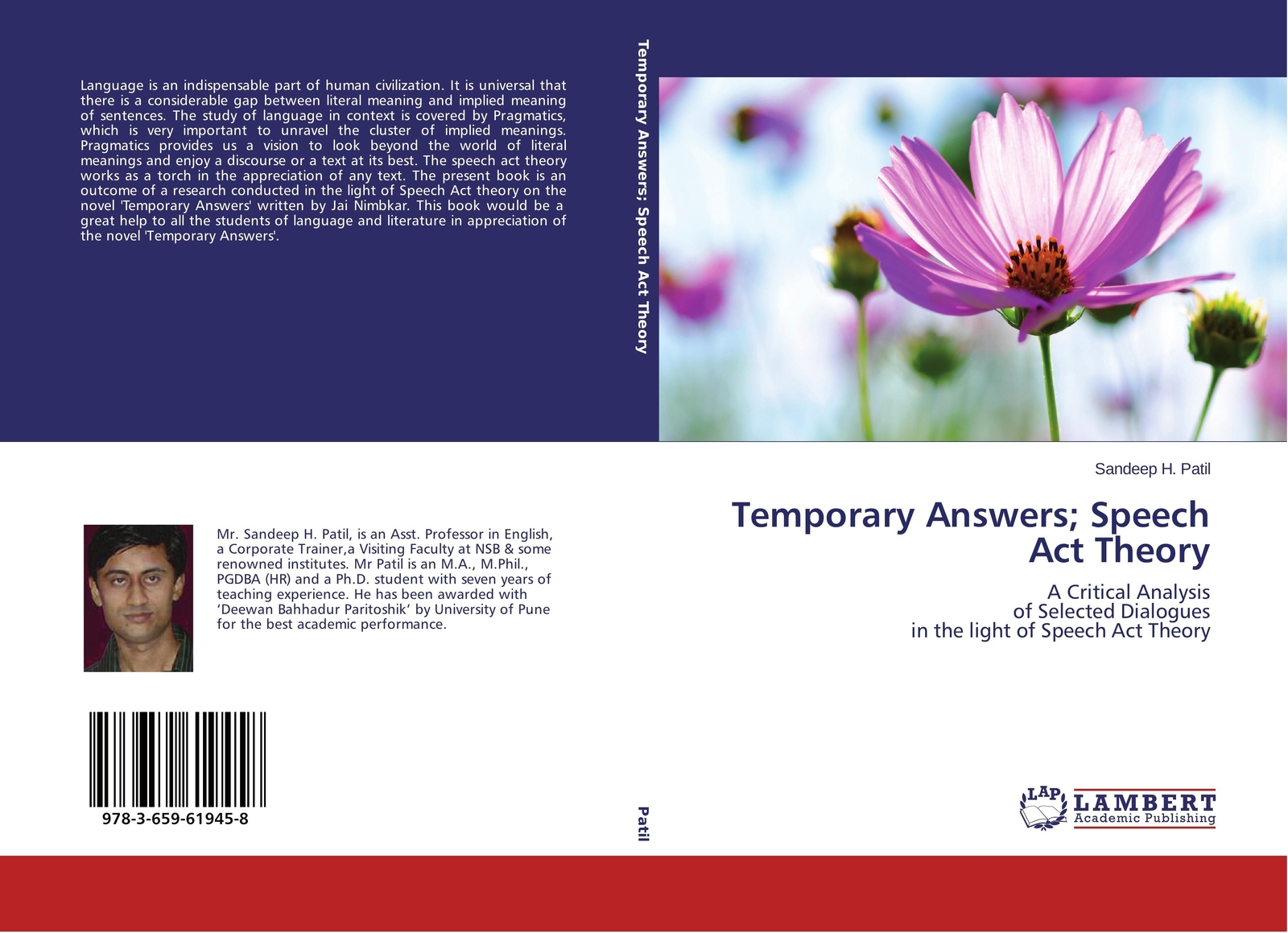 Thumbnail - Sandeep H. Patil | Temporary Answers; Speech Act Theory | Taschenbuch