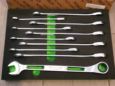 VIM Tools Vim Tools 10 Pc. Slim Angled Ratcheting Wrench Set (SAR100)