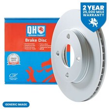 1x QH Vented Front Brake Disc Single for BMW 4 Series