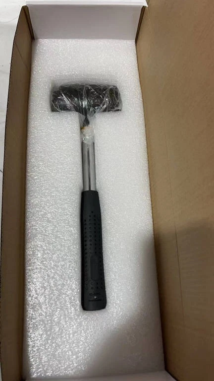 Estacas de camping, 4-16 pulgadas, 50 pies paracord, mazo de goma de 1-20 oz, 4 mosquetones. Foto 2 de 4