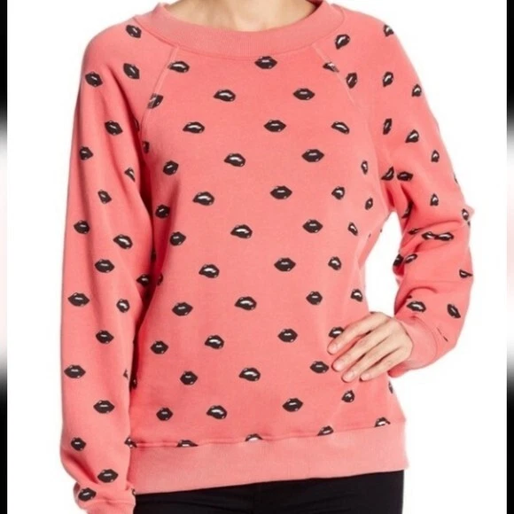 Wildfox clearance lips sweater