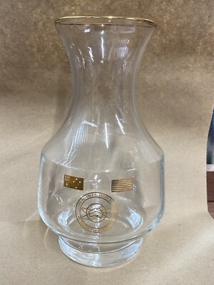 Joint Defense Facility Pine Gap Glass Wine Water Carafe CIA / ADF - 3.25  Glass