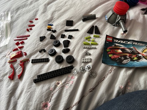 Lego 7967 Fast Racers Power Racers Complete Set  Comes with instructions no box - Picture 2 of 5