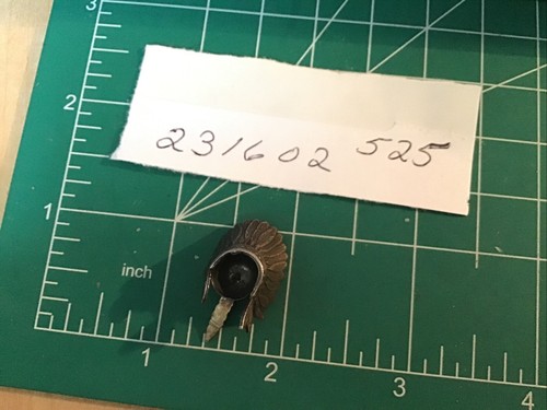 Ciondolo vintage argento sterling 925 testa capo nativi americani vestito - Foto 3 di 6