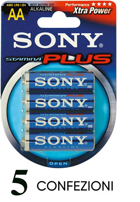 Sony Stamina Plus Alkaline Batteries AM4B4A - Foto 2