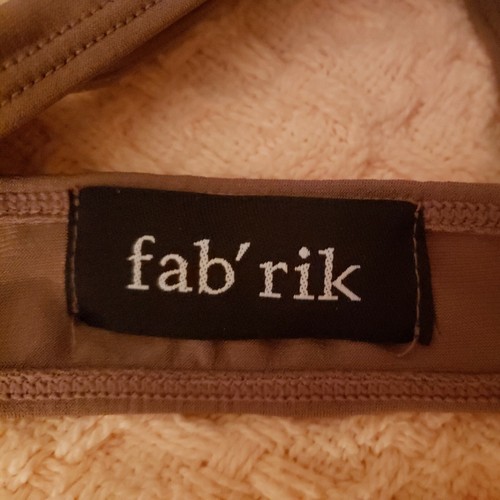 Brown Bralette Fab'rik Medium B cup adjustable straps - Picture 4 of 5