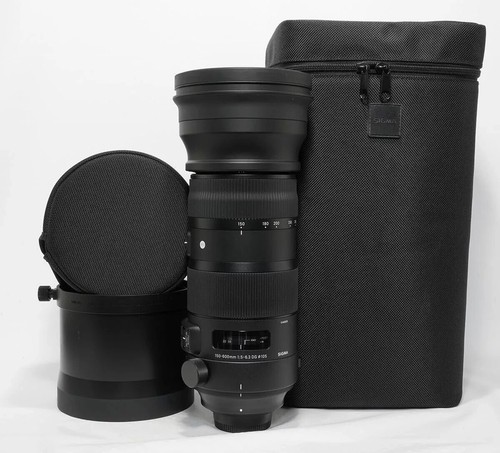 SIGMA 150-600mm F5-6.3 DG OS HSM Sports with case for Nikon F mount Japan - Picture 11 of 11