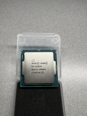 Intel Xeon E3-1220 V5 3 GHz Quad-Core Processor (Used, Working Condition)