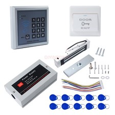 Electric RFID 180KG Magnetic Door Lock Access Controller System Maglock Keypad