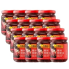 Lee Kum Kee Chiu Chow Style Chili Oil 7.2 oz ( Pack of 12 )~08/19/2026