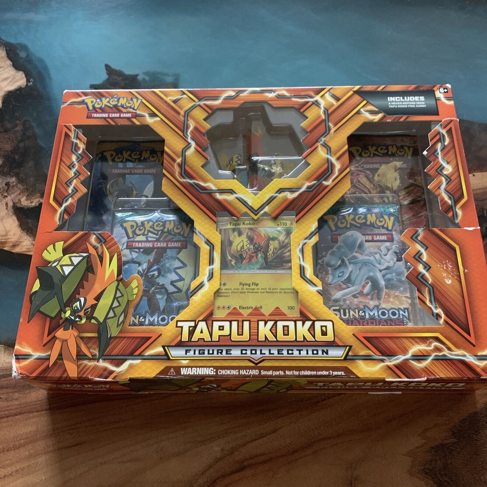 Pokemon TCG Tapu Koko Box, New & Sealed, Includes Booster Packs + Promo  Card