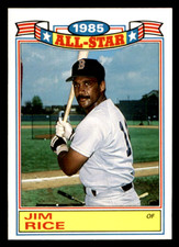 1986 Topps Jim Rice  Glossy All-Stars  #6 Boston Red Sox