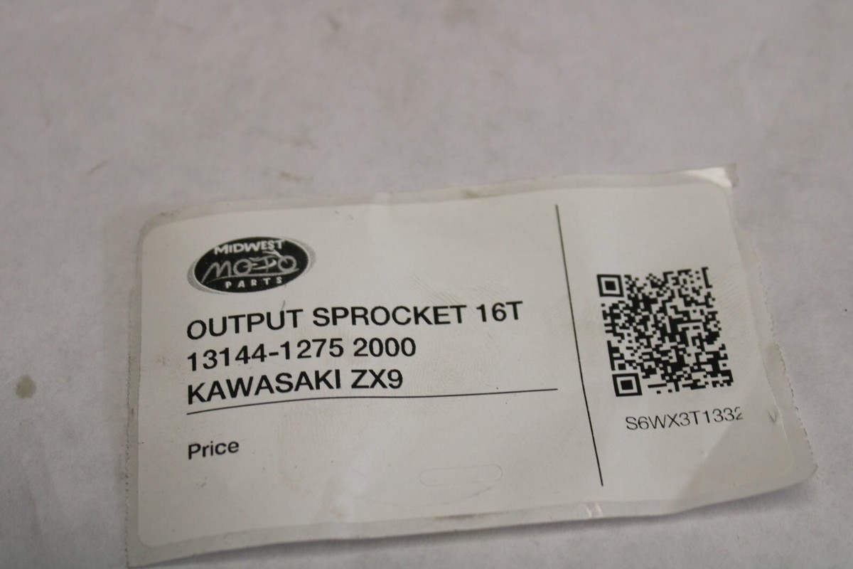 No.1 Special ロットNo.2000 OUTPUT SPROCKET 16T 13144-1275 2000 KAWASAKI ZX9 2000