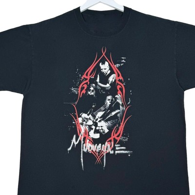 Vtg Mudvayne Band Live In Tour Cotton Black Full Size Unisex Shirt J464